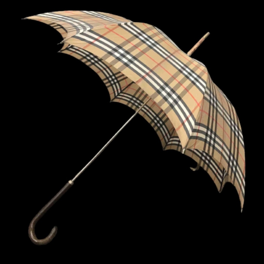 Burberry Vintage Umbrella 33" "Authentic" - Picture 2 of 14